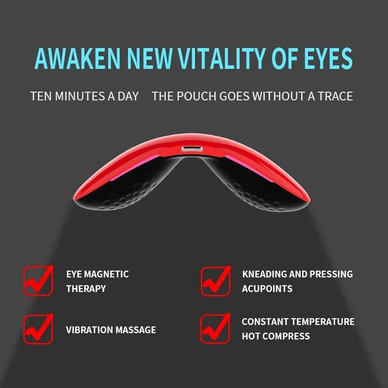 Eyes Vibration Massager Led Therapy Akne - Bellarte Enchanté Eyes Vibration Massager Led Therapy Akne